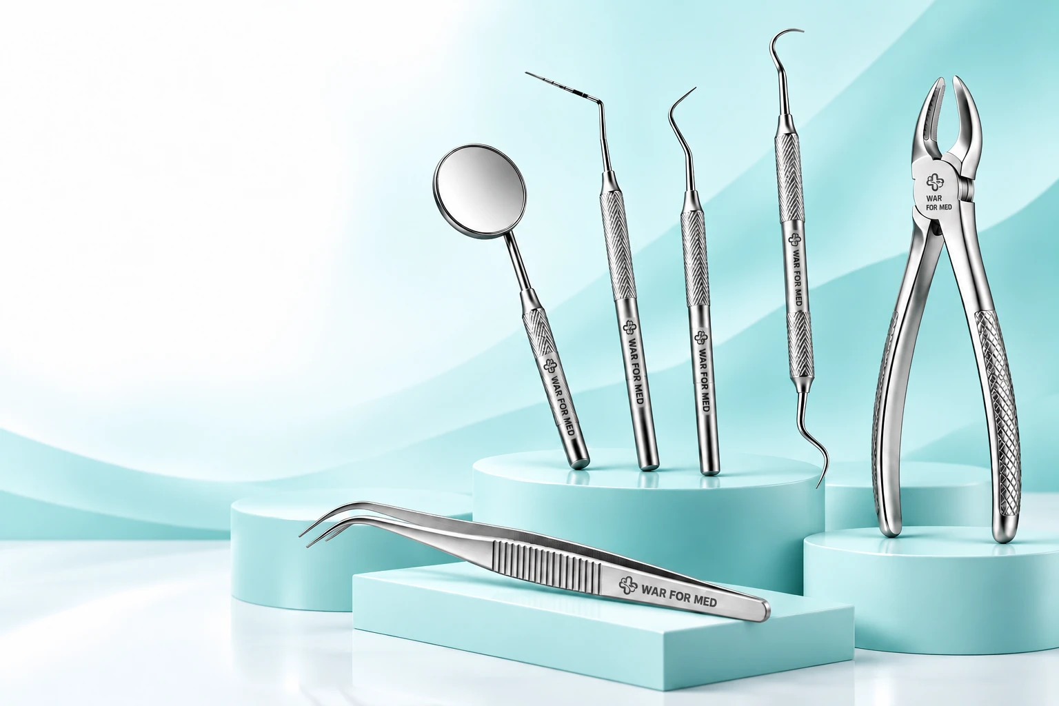 Dental Instruments range illustration — WAR FOR MED