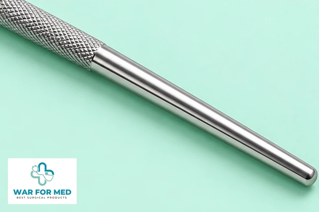 Dental Mouth Mirror — single instrument detail view reference, WAR FOR MED