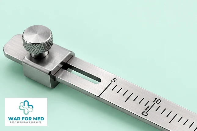 Endodontic Ruler — single instrument detail view reference, WAR FOR MED