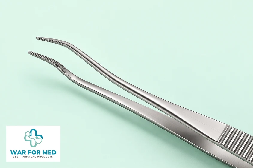 Gerald-Pattern Forceps — single instrument close view reference, WAR FOR MED