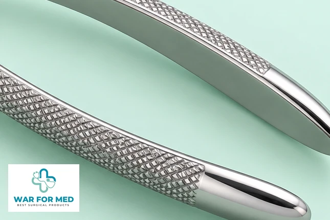 Lower Molar Extraction Forceps — single instrument detail view reference, WAR FOR MED