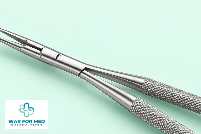 Microsurgical Blade Holder — single instrument detail view reference, WAR FOR MED