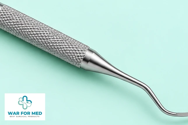 Universal Periodontal Curette — single instrument detail view reference, WAR FOR MED