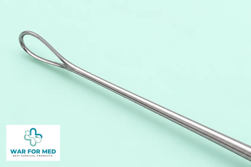 Uterine Curette — single instrument close view reference, WAR FOR MED