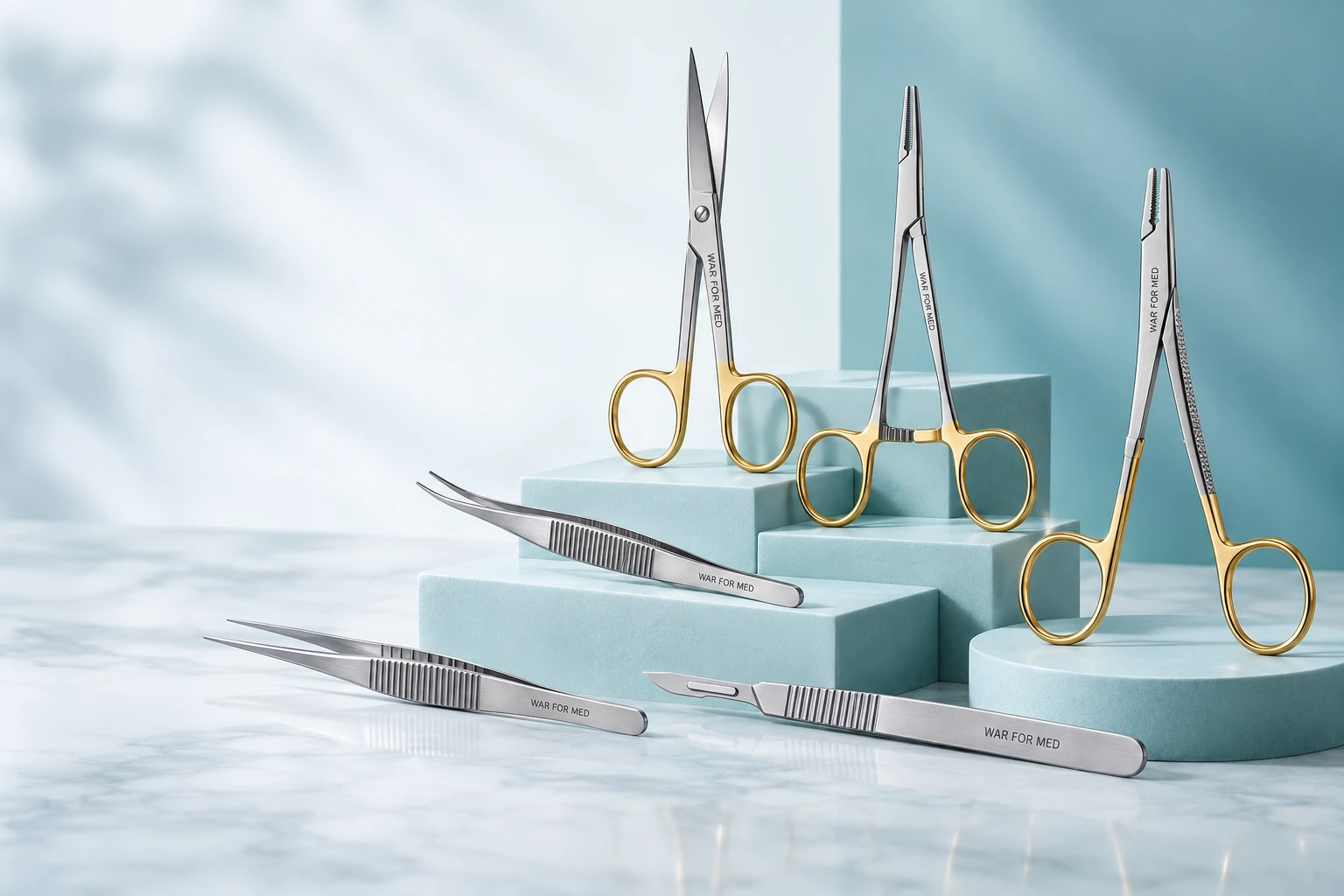 Surgical Instruments range illustration — WAR FOR MED